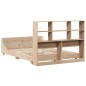 vidaXL Massivholzbett ohne Matratze 160x200 cm Kiefernholz vidaXL Massivholzbett ohne Matratze 160x200 cm Kiefernholz