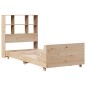 vidaXL Massivholzbett ohne Matratze 100x200 cm Kiefernholz vidaXL Massivholzbett ohne Matratze 100x200 cm Kiefernholz