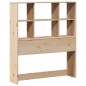vidaXL Massivholzbett ohne Matratze 100x200 cm Kiefernholz vidaXL Massivholzbett ohne Matratze 100x200 cm Kiefernholz