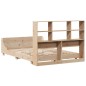 vidaXL Massivholzbett ohne Matratze 135x190 cm Kiefernholz vidaXL Massivholzbett ohne Matratze 135x190 cm Kiefernholz