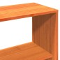vidaXL Massivholzbett ohne Matratze Wachsbraun 135x190 cm Kiefernholz vidaXL Massivholzbett ohne Matratze Wachsbraun 135x190 cm Kiefernholz