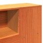 vidaXL Massivholzbett ohne Matratze Wachsbraun 120x200 cm Kiefernholz vidaXL Massivholzbett ohne Matratze Wachsbraun 120x200 cm Kiefernholz