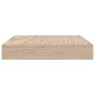vidaXL Schweberegale 2 Stk. 60x23,5x4 cm Holzwerkstoff vidaXL Schweberegale 2 Stk. 60x23,5x4 cm Holzwerkstoff
