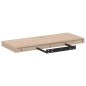 vidaXL Schweberegale 2 Stk. 60x23,5x4 cm Holzwerkstoff vidaXL Schweberegale 2 Stk. 60x23,5x4 cm Holzwerkstoff