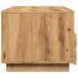 vidaXL Couchtisch mit LED-Leuchten Artisan-Eiche 90x49x40 cm vidaXL Couchtisch mit LED-Leuchten Artisan-Eiche 90x49x40 cm