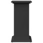 vidaXL Postament mit Stauraum Schwarz 31x30x60 cm Holzwerkstoff vidaXL Postament mit Stauraum Schwarz 31x30x60 cm Holzwerkstoff