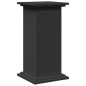vidaXL Postament mit Stauraum Schwarz 31x30x60 cm Holzwerkstoff vidaXL Postament mit Stauraum Schwarz 31x30x60 cm Holzwerkstoff