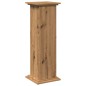 vidaXL Postament mit Stauraum Artisan-Eiche 31x30x90 cm Holzwerkstoff vidaXL Postament mit Stauraum Artisan-Eiche 31x30x90 cm Holzwerkstoff