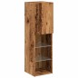 vidaXL TV-Schränke mit LED-Leuchten 2 Stk. Altholz-Optik 30,5x30x102cm vidaXL TV-Schränke mit LED-Leuchten 2 Stk. Altholz-Optik 30,5x30x102cm