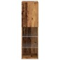 vidaXL TV-Schränke mit LED-Leuchten 2 Stk. Altholz-Optik 30,5x30x102cm vidaXL TV-Schränke mit LED-Leuchten 2 Stk. Altholz-Optik 30,5x30x102cm