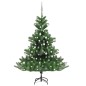 Künstlicher Weihnachtsbaum Nordmann LED & Kugeln Grün 180 cm Künstlicher Weihnachtsbaum Nordmann LED & Kugeln Grün 180 cm