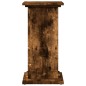 vidaXL Postament mit Stauraum Räuchereiche 31x30x60 cm Holzwerkstoff vidaXL Postament mit Stauraum Räuchereiche 31x30x60 cm Holzwerkstoff