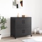 vidaXL Sideboard Schwarz 68x39x72 cm Stahl vidaXL Sideboard Schwarz 68x39x72 cm Stahl