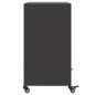 vidaXL Sideboard Schwarz 68x39x72 cm Stahl vidaXL Sideboard Schwarz 68x39x72 cm Stahl