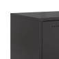 vidaXL Sideboard Schwarz 68x39x72 cm Stahl vidaXL Sideboard Schwarz 68x39x72 cm Stahl