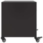 vidaXL Nachttische 2 Stk. Schwarz 36x39x43,5 cm Stahl vidaXL Nachttische 2 Stk. Schwarz 36x39x43,5 cm Stahl