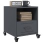 vidaXL Nachttisch Anthrazit 36x39x43,5 cm Stahl vidaXL Nachttisch Anthrazit 36x39x43,5 cm Stahl