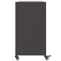 vidaXL Sideboard Schwarz 100,5x39x72 cm Stahl vidaXL Sideboard Schwarz 100,5x39x72 cm Stahl