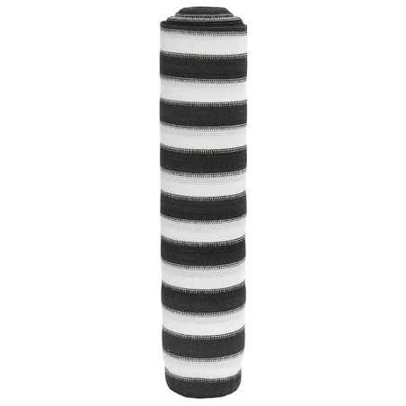 vidaXL Zaunblende Anthrazit und Weiß 1,5x10 m HDPE 195 g/m²