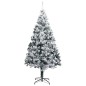 Künstlicher Weihnachtsbaum LEDs & Kugeln Beschneit Grün 300 cm Künstlicher Weihnachtsbaum LEDs & Kugeln Beschneit Grün 300 cm