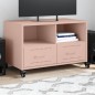 vidaXL TV-Schrank Rosa 68x39x43,5 cm Kaltgewalzter Stahl vidaXL TV-Schrank Rosa 68x39x43,5 cm Kaltgewalzter Stahl