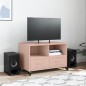 vidaXL TV-Schrank Rosa 68x39x43,5 cm Kaltgewalzter Stahl vidaXL TV-Schrank Rosa 68x39x43,5 cm Kaltgewalzter Stahl