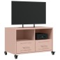 vidaXL TV-Schrank Rosa 68x39x43,5 cm Kaltgewalzter Stahl vidaXL TV-Schrank Rosa 68x39x43,5 cm Kaltgewalzter Stahl