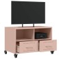 vidaXL TV-Schrank Rosa 68x39x43,5 cm Kaltgewalzter Stahl vidaXL TV-Schrank Rosa 68x39x43,5 cm Kaltgewalzter Stahl
