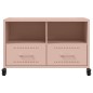 vidaXL TV-Schrank Rosa 68x39x43,5 cm Kaltgewalzter Stahl vidaXL TV-Schrank Rosa 68x39x43,5 cm Kaltgewalzter Stahl