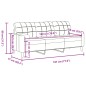 vidaXL 3-Sitzer-Sofa mit Zierkissen Hellgrau 180 cm Samt vidaXL 3-Sitzer-Sofa mit Zierkissen Hellgrau 180 cm Samt