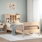 vidaXL Massivholzbett mit Regal ohne Matratze 90x200 cm Kiefer vidaXL Massivholzbett mit Regal ohne Matratze 90x200 cm Kiefer