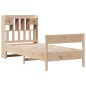 vidaXL Massivholzbett mit Regal ohne Matratze 90x200 cm Kiefer vidaXL Massivholzbett mit Regal ohne Matratze 90x200 cm Kiefer
