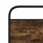 vidaXL Bettgestell ohne Matratze 140x200 cm Räuchereiche Holzwerkstoff vidaXL Bettgestell ohne Matratze 140x200 cm Räuchereiche Holzwerkstoff