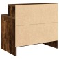 vidaXL Nachttisch mit Schublade Räuchereiche 51x31x47 cm vidaXL Nachttisch mit Schublade Räuchereiche 51x31x47 cm