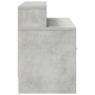 vidaXL Nachttisch mit Schublade Betongrau 51x31x47 cm vidaXL Nachttisch mit Schublade Betongrau 51x31x47 cm