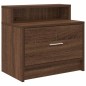 vidaXL Nachttische mit Schublade 2 Stk. Braun Eichen-Optik 51x31x47 cm vidaXL Nachttische mit Schublade 2 Stk. Braun Eichen-Optik 51x31x47 cm