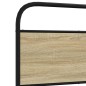 vidaXL Bettgestell ohne Matratze 107x203 cm Sonoma-Eiche Holzwerkstoff vidaXL Bettgestell ohne Matratze 107x203 cm Sonoma-Eiche Holzwerkstoff