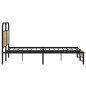 vidaXL Bettgestell ohne Matratze 120x200 cm Sonoma-Eiche Holzwerkstoff vidaXL Bettgestell ohne Matratze 120x200 cm Sonoma-Eiche Holzwerkstoff