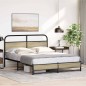 vidaXL Bettgestell ohne Matratze 150x200 cm Sonoma-Eiche Holzwerkstoff vidaXL Bettgestell ohne Matratze 150x200 cm Sonoma-Eiche Holzwerkstoff