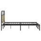 vidaXL Bettgestell ohne Matratze 150x200 cm Sonoma-Eiche Holzwerkstoff vidaXL Bettgestell ohne Matratze 150x200 cm Sonoma-Eiche Holzwerkstoff