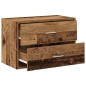 vidaXL Schrank mit 2 Schubladen Altholz-Optik 60x31x40cm Holzwerkstoff vidaXL Schrank mit 2 Schubladen Altholz-Optik 60x31x40cm Holzwerkstoff