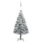 Künstlicher Weihnachtsbaum mit LEDs & Kugeln Grün 240 cm PVC Künstlicher Weihnachtsbaum mit LEDs & Kugeln Grün 240 cm PVC