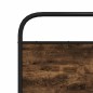 vidaXL Bettgestell ohne Matratze 120x200 cm Räuchereiche Holzwerkstoff vidaXL Bettgestell ohne Matratze 120x200 cm Räuchereiche Holzwerkstoff