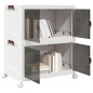 vidaXL Aufbewahrungsbox mit Rädern Stapelbar 2-stöckig 75 L 64x40x76cm vidaXL Aufbewahrungsbox mit Rädern Stapelbar 2-stöckig 75 L 64x40x76cm