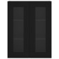 Highboard Schwarz 69,5x34x180 cm Holzwerkstoff Highboard Schwarz 69,5x34x180 cm Holzwerkstoff