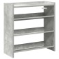 vidaXL Schuhregal Betongrau 60x25x62 cm Holzwerkstoff vidaXL Schuhregal Betongrau 60x25x62 cm Holzwerkstoff