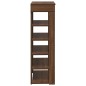 vidaXL Schuhregal Braun Eichen-Optik 60x30x98 cm Holzwerkstoff vidaXL Schuhregal Braun Eichen-Optik 60x30x98 cm Holzwerkstoff