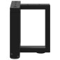 vidaXL Couchtischbeine T-Form 2 Stk. Schwarz 30x25x(30-31) cm Stahl vidaXL Couchtischbeine T-Form 2 Stk. Schwarz 30x25x(30-31) cm Stahl
