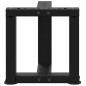 vidaXL Couchtischbeine T-Form 2 Stk. Schwarz 30x25x(30-31) cm Stahl vidaXL Couchtischbeine T-Form 2 Stk. Schwarz 30x25x(30-31) cm Stahl
