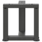 vidaXL Couchtischbeine T-Form 2 Stk. Anthrazit 30x25x(30-31) cm Stahl vidaXL Couchtischbeine T-Form 2 Stk. Anthrazit 30x25x(30-31) cm Stahl